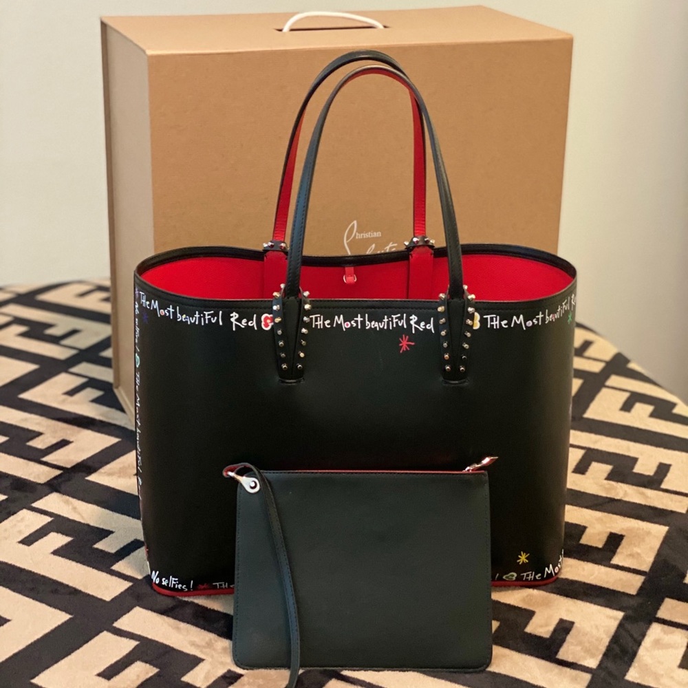 Christian Louboutin Large cabata printed tote - Picture 3 of 12